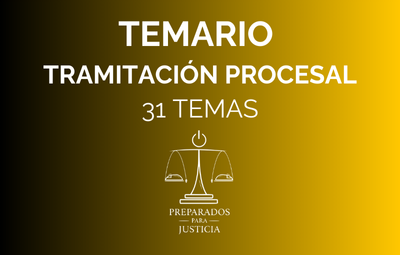 Miniatura del curso Tramitación Procesal - Temario completo. Ope 2025
